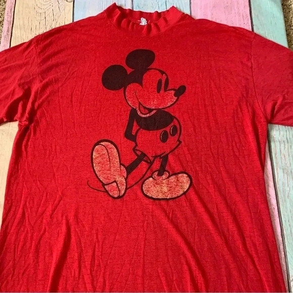 Vintage mickey mouse pajama dress sleeper - Picture 2 of 9